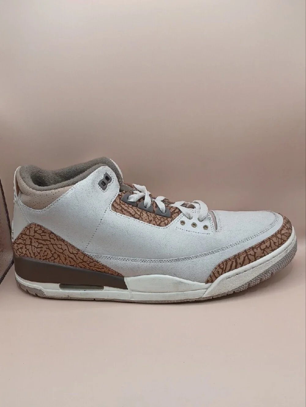 Pre-Owned Nike Air Jordan 3 Retro Sneaker-Palomino Men Size 14 US CT8532-102